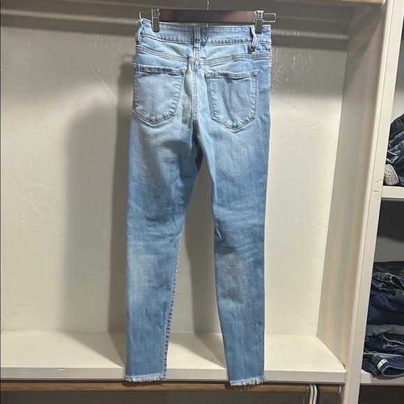 KanCan Blue Skinny Distressed Jeans - Picture 5 of 8